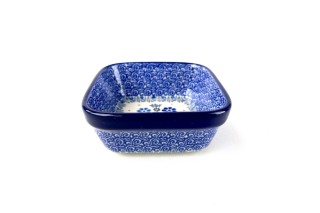 428 Bunzlau vierkant schaaltje 9,5 x 9,5 cm 2090X 428 Kleine vierkante schaaltjes 9,5 x 9,5 cm